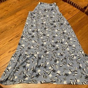 JJill sleeveless baby blue sun dress